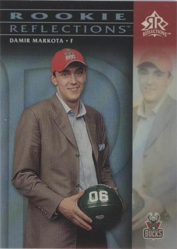 2006-07 Upper Deck Reflections - Damir Markota #145