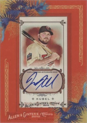 2010 Topps Allen & Ginter's - Jason Kubel #AGA-JK