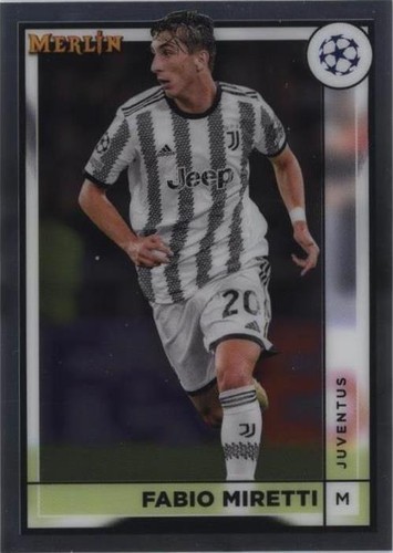 2022-23 Topps Merlin UEFA Club Competitions Fabio Miretti #78