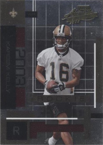 2003 Playoff Absolute Memorabilia Kareem Kelly #118