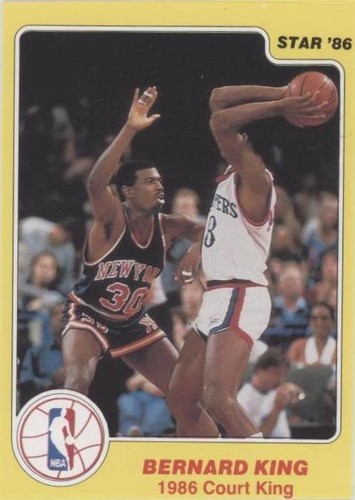 1986 Star Court Kings - Bernard King #20