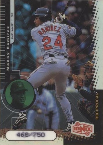 1999 Upper Deck Ionix - Manny Ramirez #R21