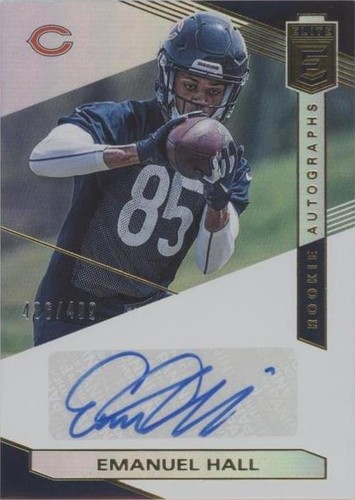 2019 Panini Donruss Elite Emanuel Hall #RA-EH