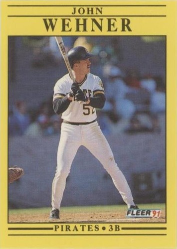 1991 Fleer Update - John Wehner #U-115
