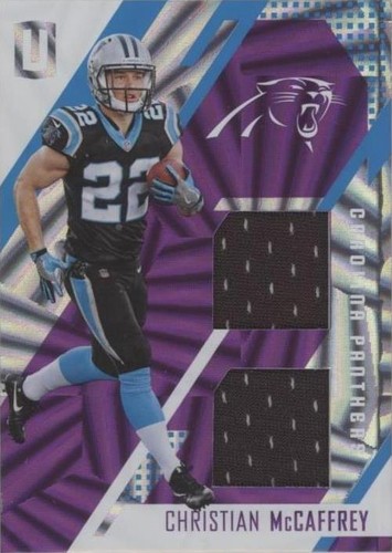 2017 Panini Unparalleled Christian McCaffrey #ST-CM