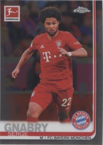 その他 topps chrome red serge gnabry /10 2019-20 Topps Chrome Bundesliga Serge Gnabry Red Refractor