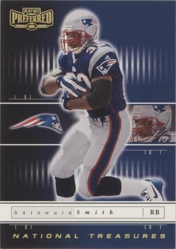2001 Playoff Preferred Antowain Smith #31
