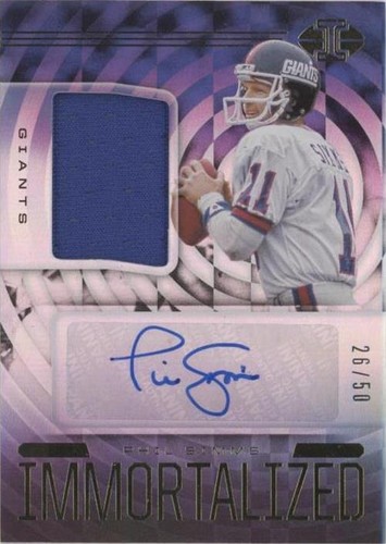 2020 Panini Illusions Phil Simms #IJ-PSI