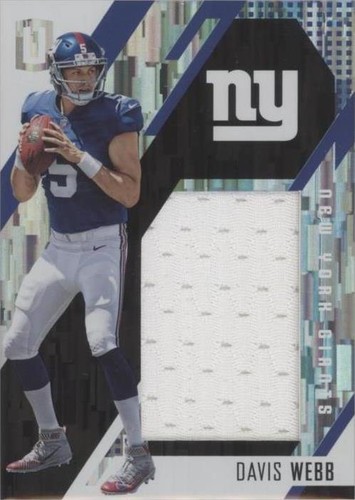 2017 Panini Unparalleled Davis Webb #RS-DW