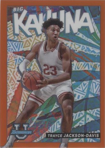 2021-22 Bowman University - Trayce Jackson-Davis #BK-11