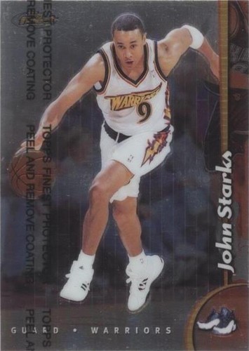 1998-99 Topps Finest - John Starks #143