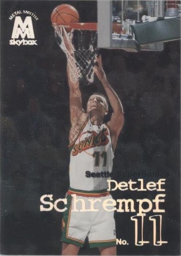 1998-99 Skybox Molten Metal - Detlef Schrempf #64