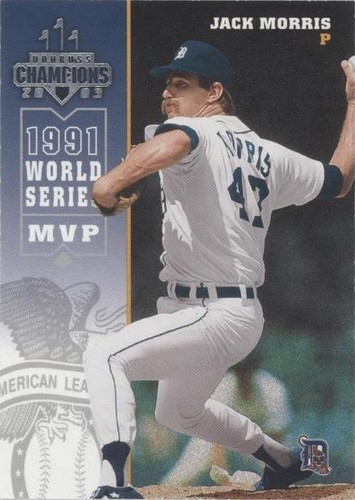 2003 Donruss Champions - Jack Morris #100