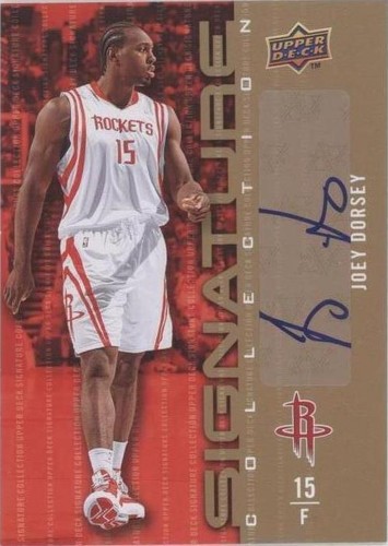 2009-10 Upper Deck - Joey Dorsey #30