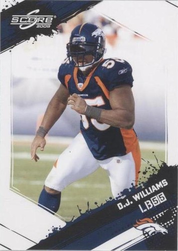 2009 Score D.J. Williams #91