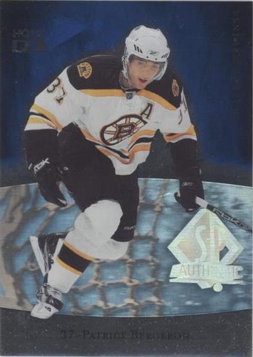 2007-08 SP Authentic - Patrice Bergeron #FX27