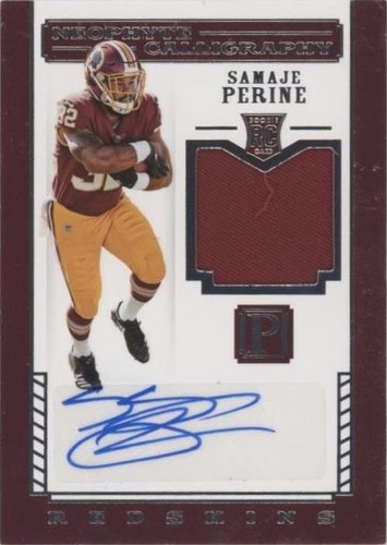 2017 Panini Pantheon Samaje Perine #117