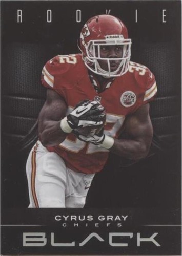 2012 Panini Black Cyrus Gray #122