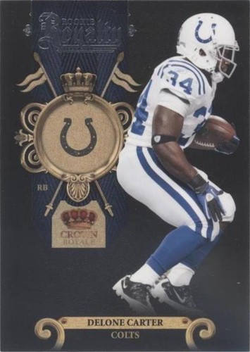 2011 Panini Crown Royale Delone Carter #17