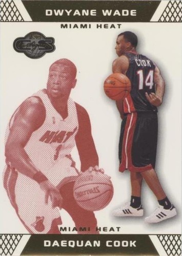 2007-08 Topps Co-Signers - Dwyane Wade/Daequan Cook #60