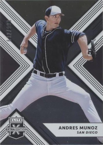 2018 Panini Elite Extra Edition - Andres Munoz #159