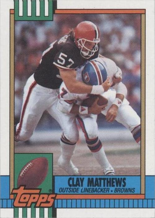 Topps Clay Matthews #172 1990