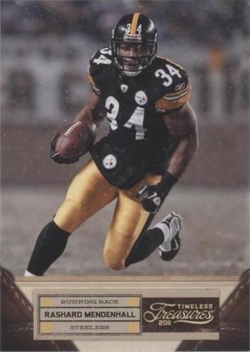 2011 Panini Timeless Treasures Rashard Mendenhall #81