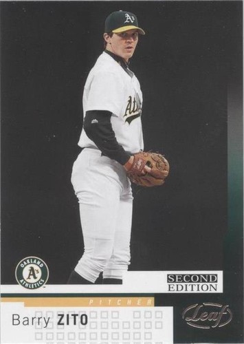 2004 Leaf Second Edition - Barry Zito #64