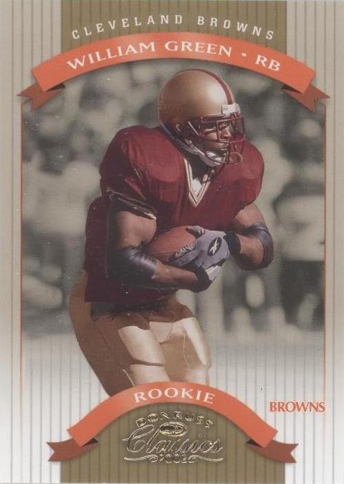 2002 Donruss Classics William Green #156