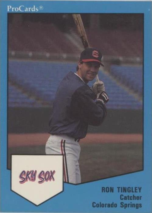 1989 ProCards Triple A - Ron Tingley #257