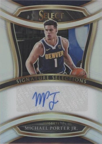 その他 Panini Select Michael Porter Jr /25 RPA 2023-24 PANINI SELECT BASKETBALL Card #23 MICHAEL PORTER JR