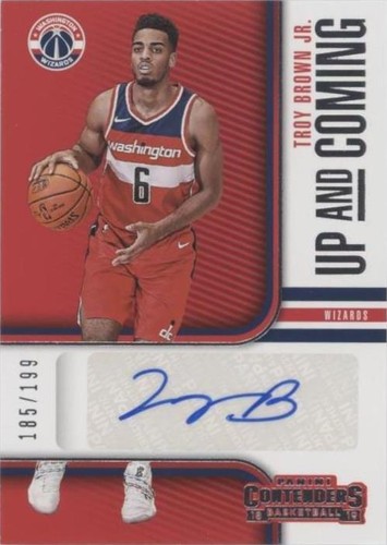 2018-19 Panini Contenders - Troy Brown Jr. #UC-TBR