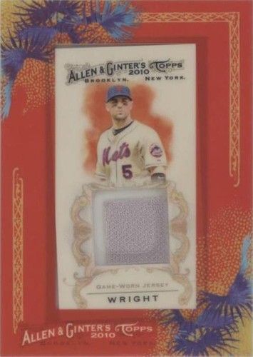 2010 Topps Allen & Ginter's - David Wright #AGR-DW