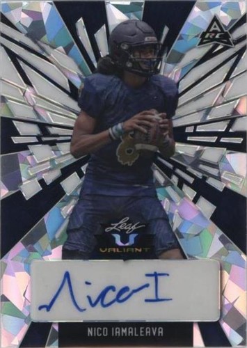 2022 Leaf Valiant Nico Iamaleava #BA-NI1