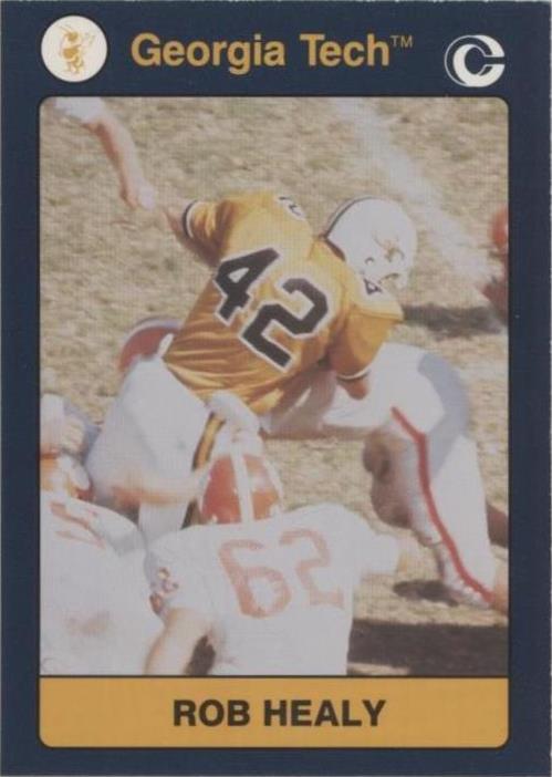 1991 Collegiate Collection Rob Healy #25