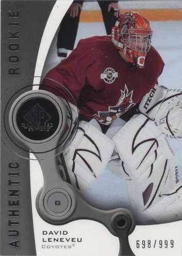 2005-06 SP Game Used Edition - David LeNeveu #125