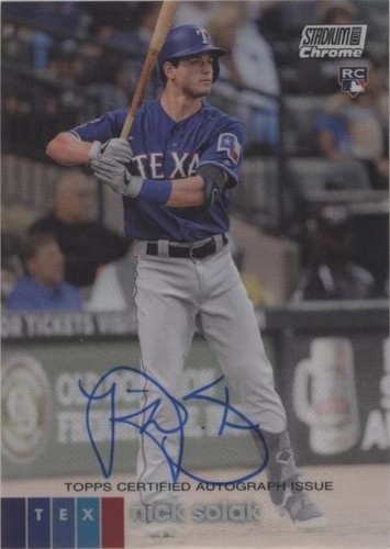 2020 Topps Stadium Club Chrome - Nick Solak #CANS