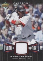 2006 Upper Deck Ovation - Manny Ramirez #OA-MR