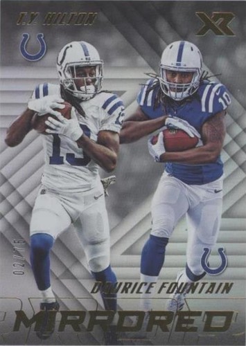 2018 Panini XR Daurice Fountain T.Y. Hilton #M-37