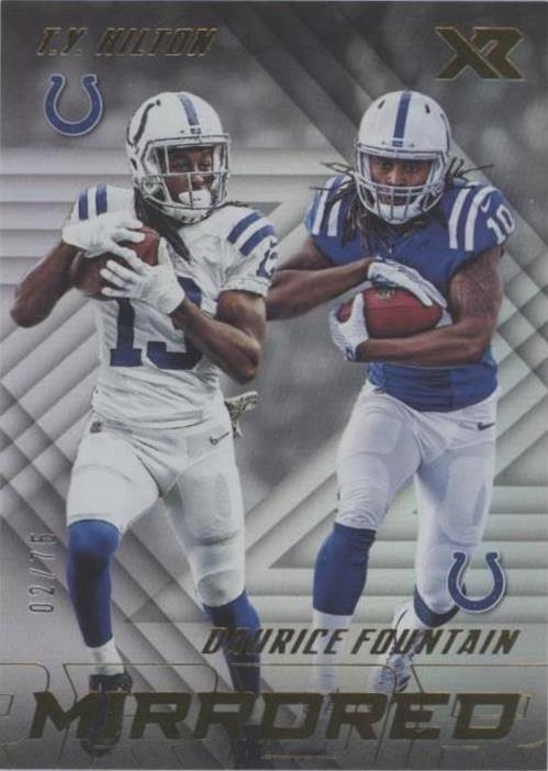 2018 Panini XR Daurice Fountain T.Y. Hilton #M-37