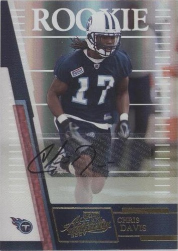 2007 Playoff Absolute Memorabilia Chris Davis #210