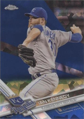 2017 Topps Chrome Sapphire Edition - Ian Kennedy #449