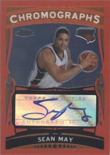 2005-06 Topps Chrome - Sean May #CH-SMY