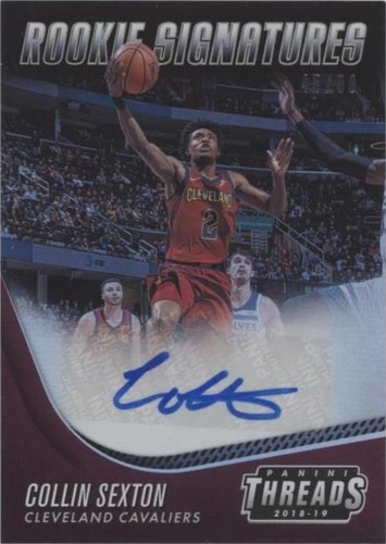 2018-19 Panini Threads - Collin Sexton #8