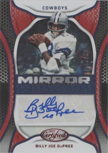 2022 Panini Certified Billy Joe DuPree #MS-BJP