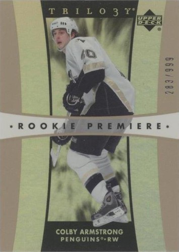 2005-06 Upper Deck Trilogy - Colby Armstrong #294