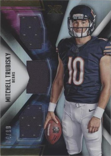 2017 Panini XR Mitchell Trubisky #RTTM-MT
