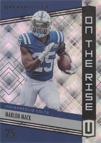 2019 Panini Unparalleled Marlon Mack #OTR-MM
