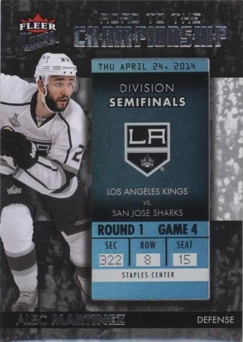 2014-15 Fleer Ultra - Alec Martinez #RTCLAK-AM