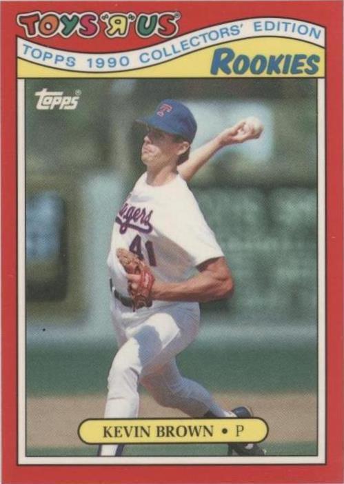 1990 Topps Toys R Us Rookies - Kevin Brown #6